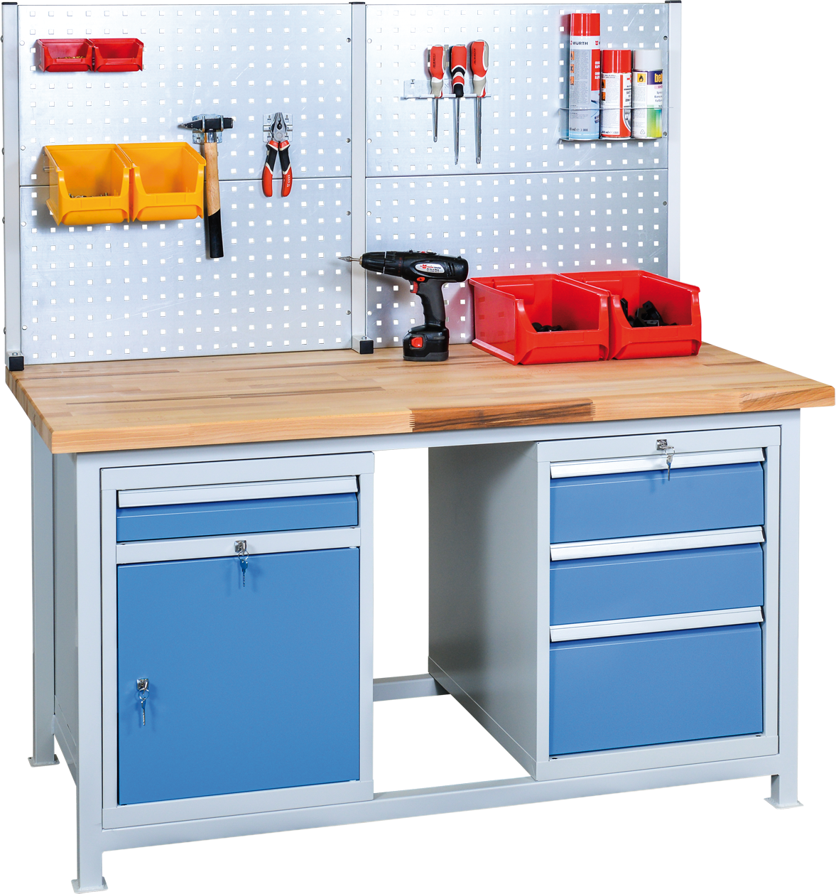 Configurator info of welded workbenches (DPJ) » Metal furniture for ...